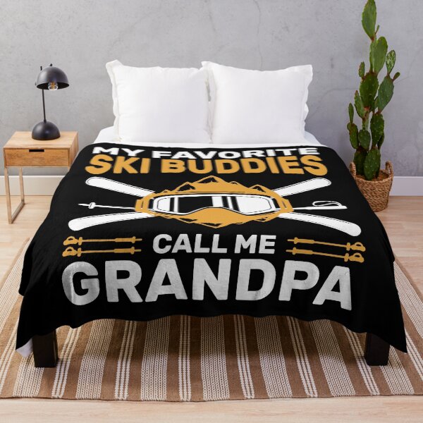 Item preview, Skiing Grandpa My Favorite Ski Buddies Gift designed and sold by KroghDs.