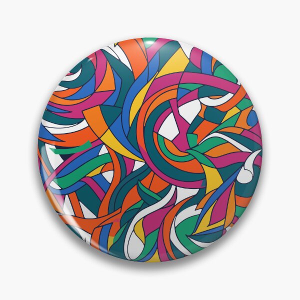 Item preview, Chromatic Whirl of Energy designed and sold by inkioboutique.