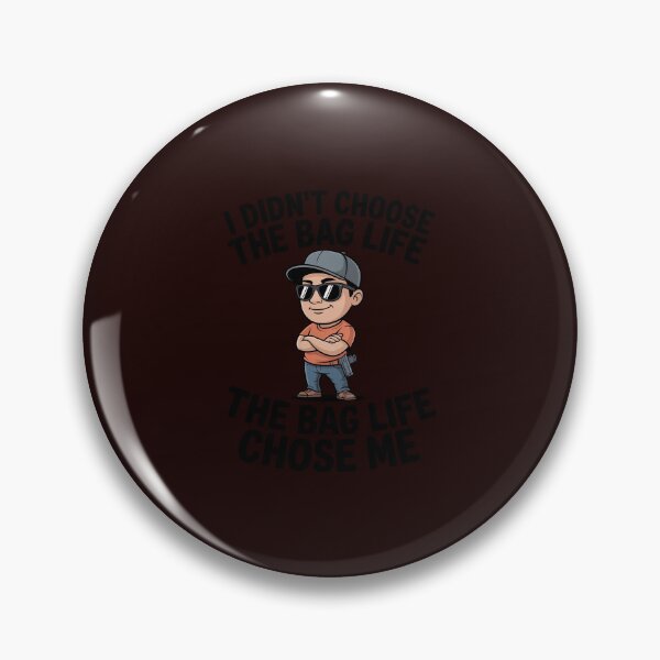 Item preview, I Didnt Choose The Bag Life The Bag Life Chose Me Meme designed and sold by LavenderAndRage.