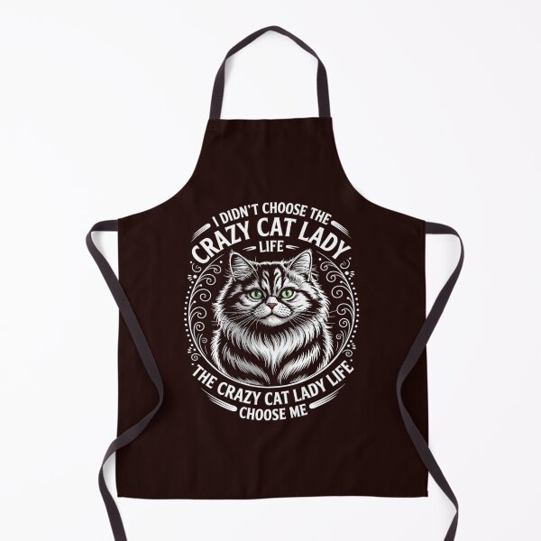 Item preview, I Didn't Choose the Crazy Cat Lady Life Cat Lover designed and sold by LavenderAndRage.