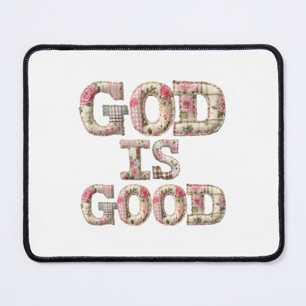 Item preview, God Is Good Floral Cottagecore designed and sold by KelliesCorner.