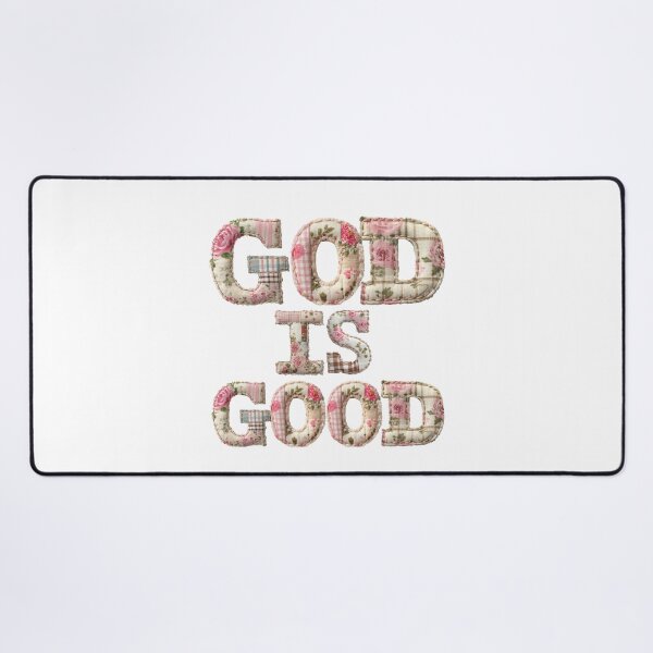 Item preview, God Is Good Floral Cottagecore designed and sold by KelliesCorner.