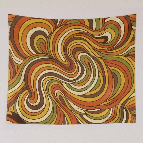 Item preview, Autumn Waves of Motion designed and sold by inkioboutique.