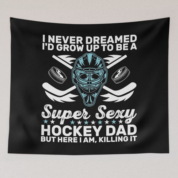 Item preview, Funny Hockey Dad Goalie Mask Gift designed and sold by KroghDs.