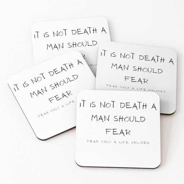 Item preview, Fear Only A Life Unlived - Marcus Aurelius Stoic - Vigilante designed and sold by shopbyok.
