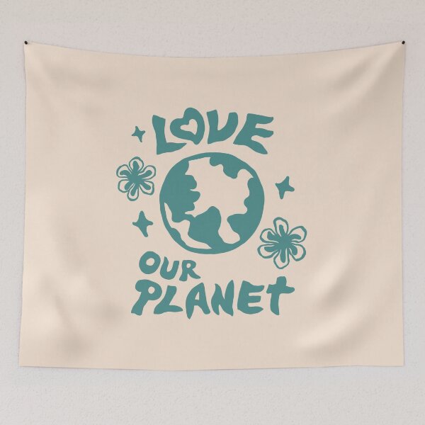 Item preview, LOVE OUR PLANET designed and sold by Cris Chacón.