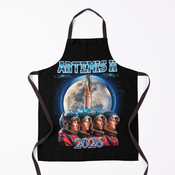 Item preview, Artemis II 2026 Crew designed and sold by Tripp Art Studio.