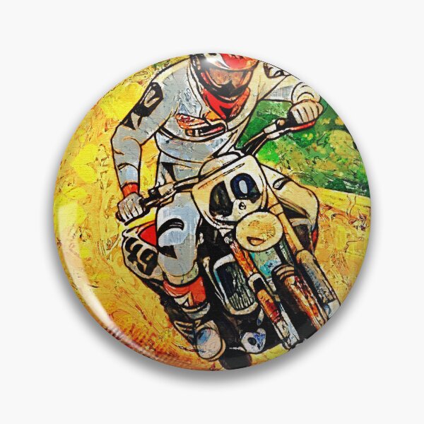 Item preview, Cornering Hard - Motocross Rider designed and sold by NaturePrints.