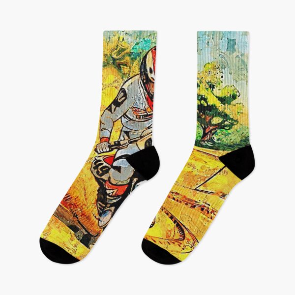 Item preview, Tomando curvas a gran velocidad - Piloto de motocross designed and sold by NaturePrints.