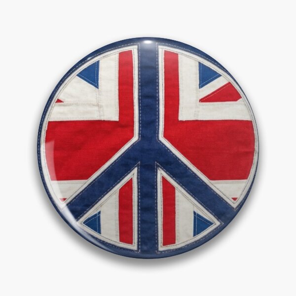 Item preview, Union Jack Peace Sign designed and sold by The King's general goods.