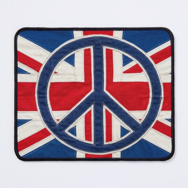Item preview, Union Jack Peace Sign designed and sold by The King's general goods.