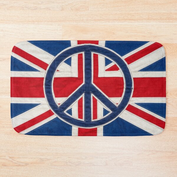 Item preview, Union Jack Peace Sign designed and sold by The King's general goods.