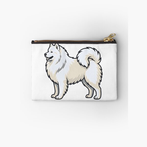 Item preview, Minimalist Samoyed Dog Flat Vector Illustration designed and sold by DigitalGremlin.