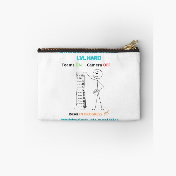Item preview, White Home Office LVL Hard - Funny Polinglish Work From Home Humor Gift Teams On designed and sold by VibePolinglish.