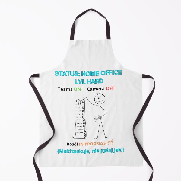 Item preview, White Home Office LVL Hard - Funny Polinglish Work From Home Humor Gift Teams On designed and sold by VibePolinglish.