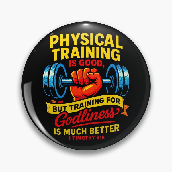 Item preview, 1 Timothy 4:8 Training For Godliness Is Much Better designed and sold by plushism.
