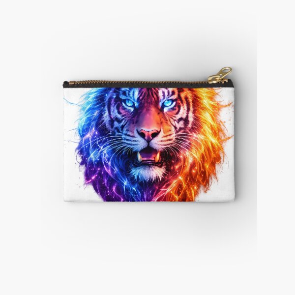 Item preview, Primal Spark - Elemental Cosmic Tiger designed and sold by Neon Wolf Studio.