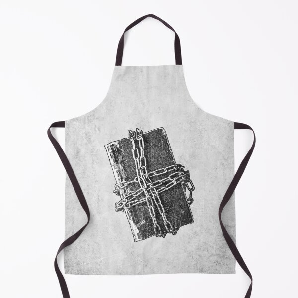 Item preview, 'Forbidden Chained Book' Gothic Horror Dark Fantasy Illustration designed and sold by Ghoul Enterprises.