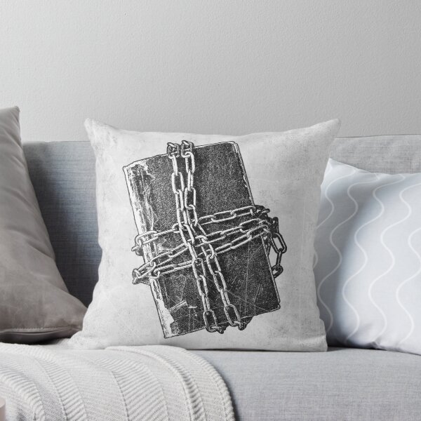 Item preview, 'Forbidden Chained Book' Gothic Horror Dark Fantasy Illustration designed and sold by Ghoul Enterprises.