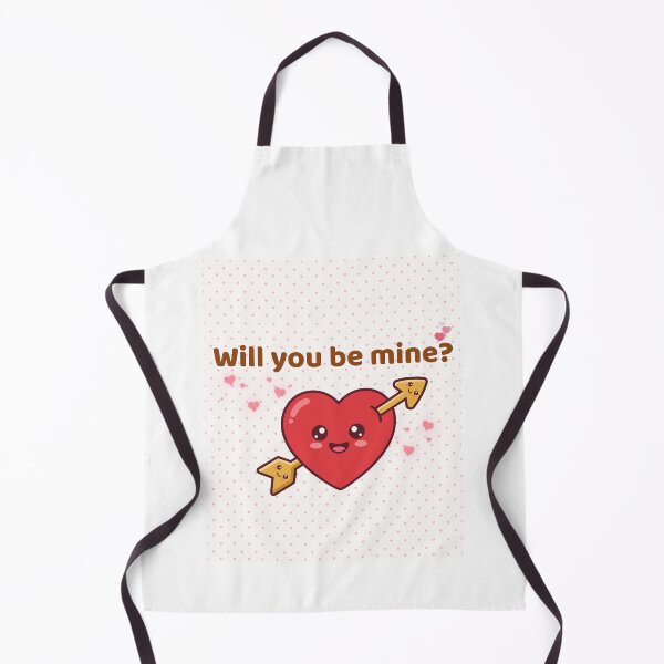 Item preview, Will You Be Mine? - Cute Kawaii Heart and Arrow designed and sold by Rehnair.