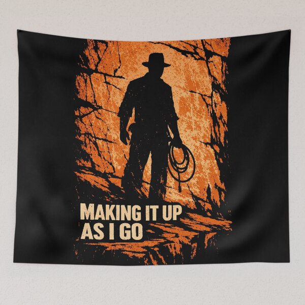 Item preview, Improvised Adventure Noir Graphic designed and sold by agearb.