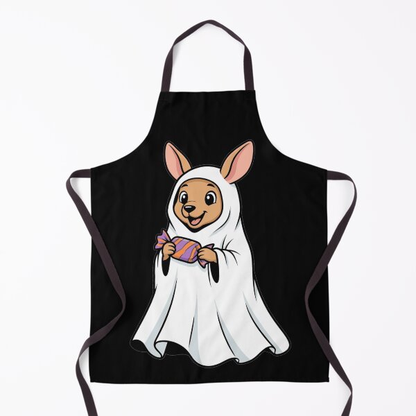Item preview, Cute Ghost Kangaroo Halloween Trick or Treat designed and sold by k3rstman1.