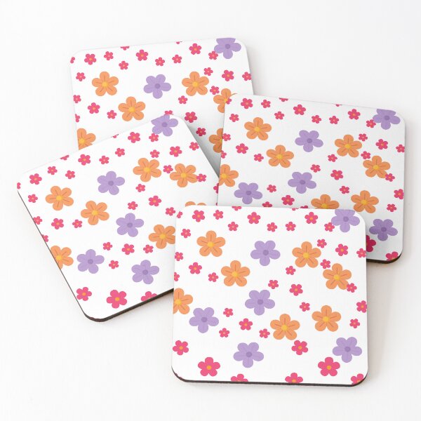 Item preview, Cute Retro Floral Pattern | Colorful Flower Aesthetic | Spring Daisy Print designed and sold by RushVibeWear.