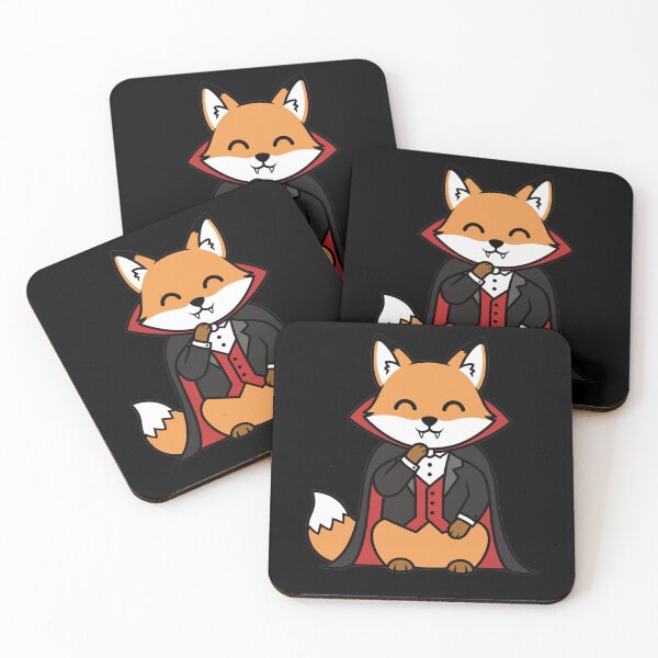 Item preview, Cute Kawaii Vampire Fox Dracula Halloween Costume designed and sold by k3rstman1.