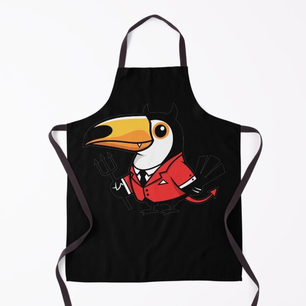 Item preview, Toucan Devil Character with Trident designed and sold by k3rstman1.