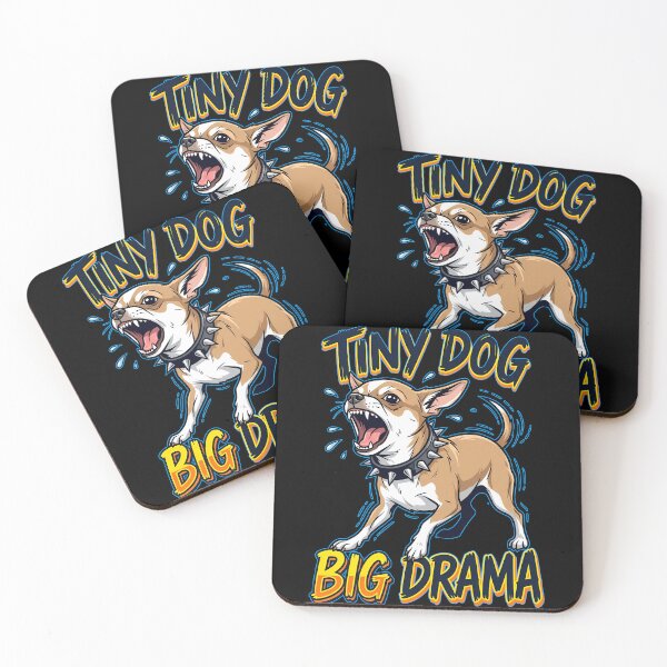 Item preview, Tiny Dog Big Drama Chihuahua Attitude Design designed and sold by Tong4130.