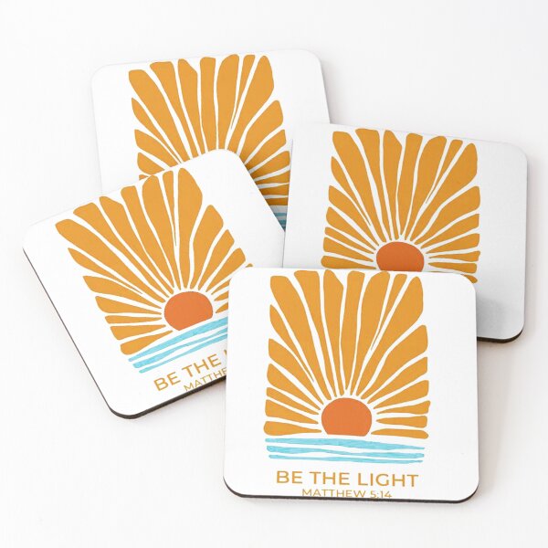 Item preview, Retro Be The Light Matthew 5:14 Christian designed and sold by jeradozola.