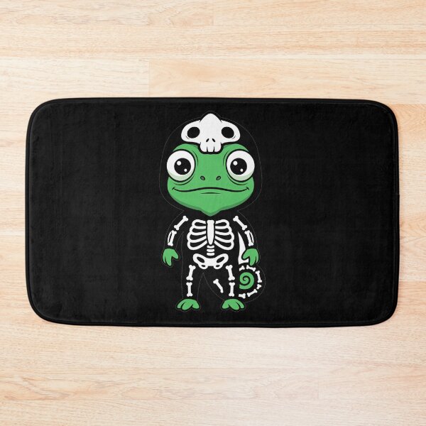 Item preview, Cute Kawaii Chameleon Halloween Skeleton Costume designed and sold by k3rstman1.
