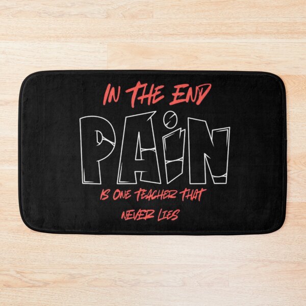 Item preview, In The End Pain Is One Teacher That Never Lies Quote Design | Deep Motivational Typography designed and sold by FloraMyst.