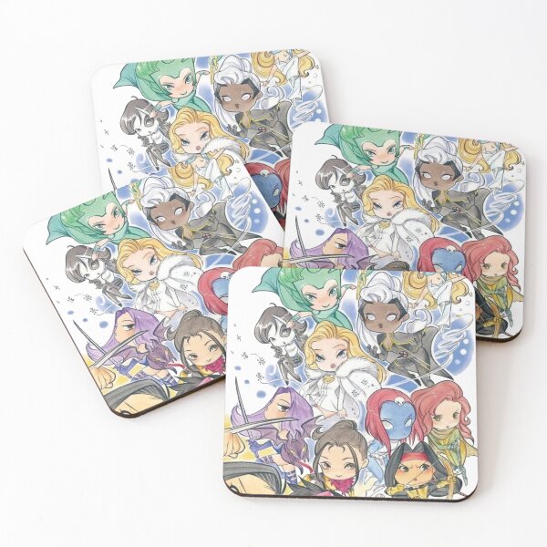 Item preview, Chibi X-Men designed and sold by Rat Pack Designs.