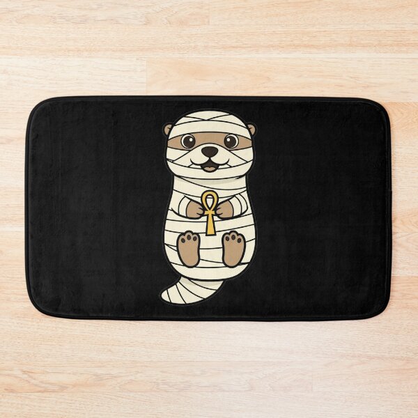 Item preview, Cute Mummy Otter Kawaii Halloween Egyptian Ankh designed and sold by k3rstman1.