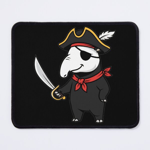 Item preview, Cute Cartoon Anteater Pirate Captain with Cutlass designed and sold by k3rstman1.