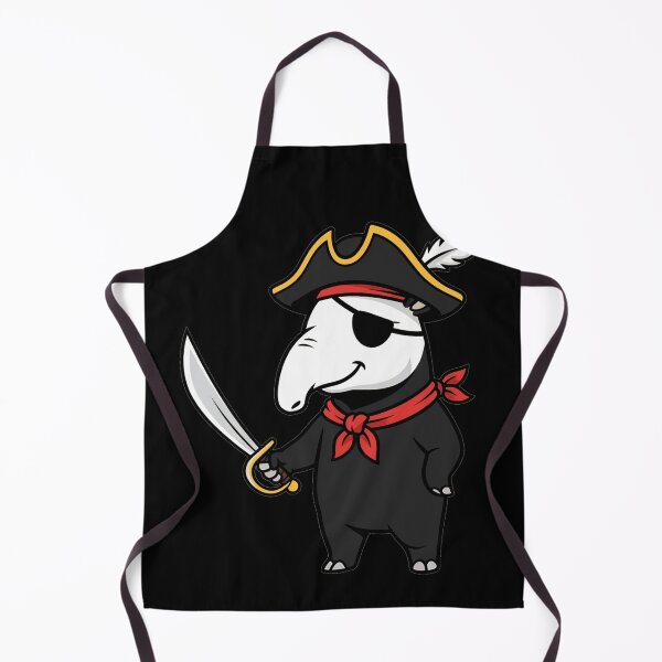 Item preview, Cute Cartoon Anteater Pirate Captain with Cutlass designed and sold by k3rstman1.