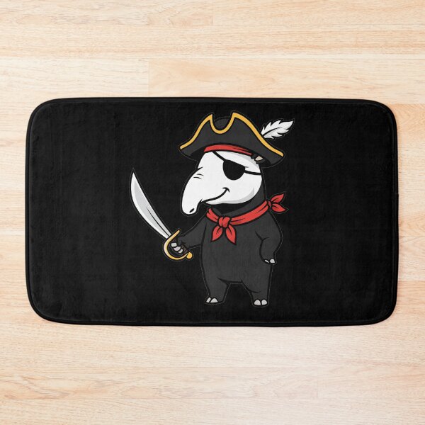 Item preview, Cute Cartoon Anteater Pirate Captain with Cutlass designed and sold by k3rstman1.