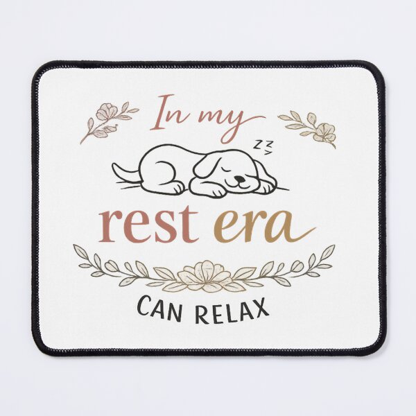 Item preview, Rest Era Dog in Cozy Calm designed and sold by Mindful56.