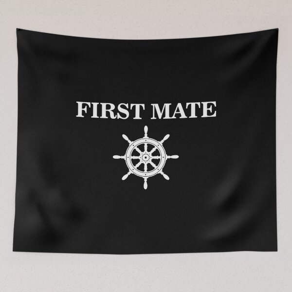 Item preview, First Mate - Boat Lovers & Captain Gift designed and sold by keviacevarya.