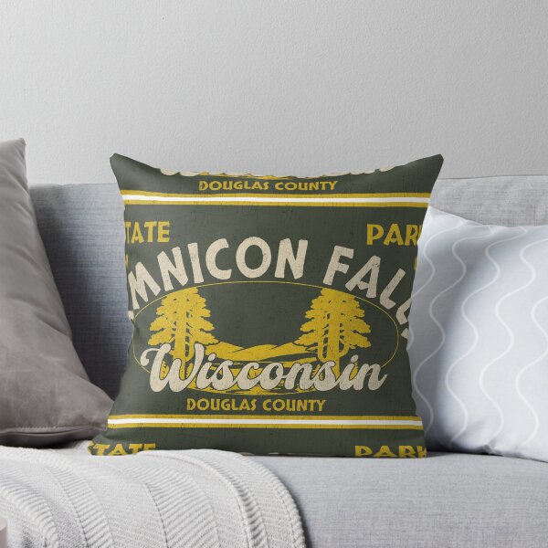 Item preview, Amnicon Falls State Park, Douglas County, Wisconsin, badge design designed and sold by Wanderful-roads.