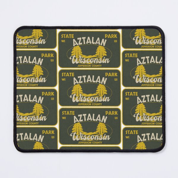 Item preview, Aztalan State Park, Jefferson County, Wisconsin, badge design designed and sold by Wanderful-roads.