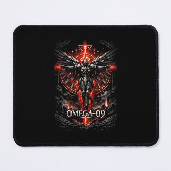 Item preview, Cybernetic Angel Omega-09 Cyberpunk Dark Aesthetic designed and sold by SplashTastic.