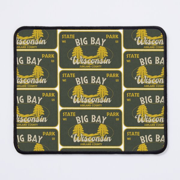 Item preview, Big Bay State Park, Ashland County, Wisconsin, badge design designed and sold by Wanderful-roads.