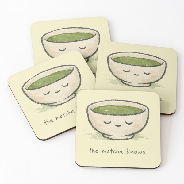 Item preview, The Matcha Knows designed and sold by TrendzSlayer.