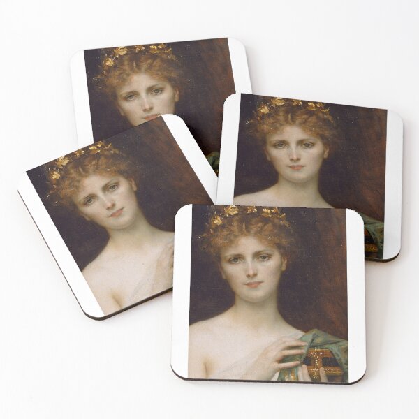 Item preview, Cabanel — Pandora in a formal portrait, 1873 designed and sold by L'Atelier 1888.