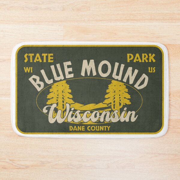 Item preview, Blue Mound State Park, Dane County, Wisconsin, badge design designed and sold by Wanderful-roads.