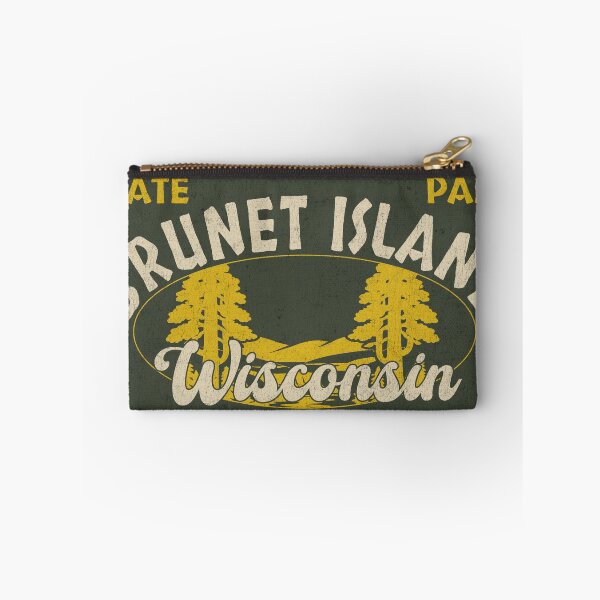 Item preview, Brunet Island State Park, Chippewa County, Wisconsin, badge design designed and sold by Wanderful-roads.