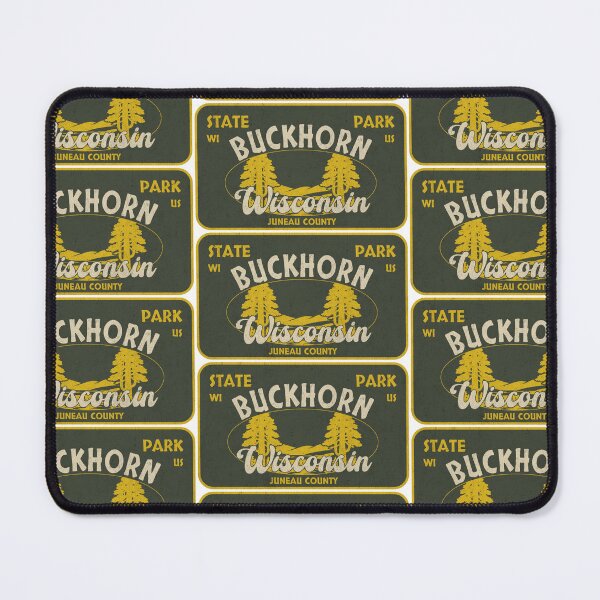 Item preview, Buckhorn State Park, Juneau County, Wisconsin, badge design designed and sold by Wanderful-roads.