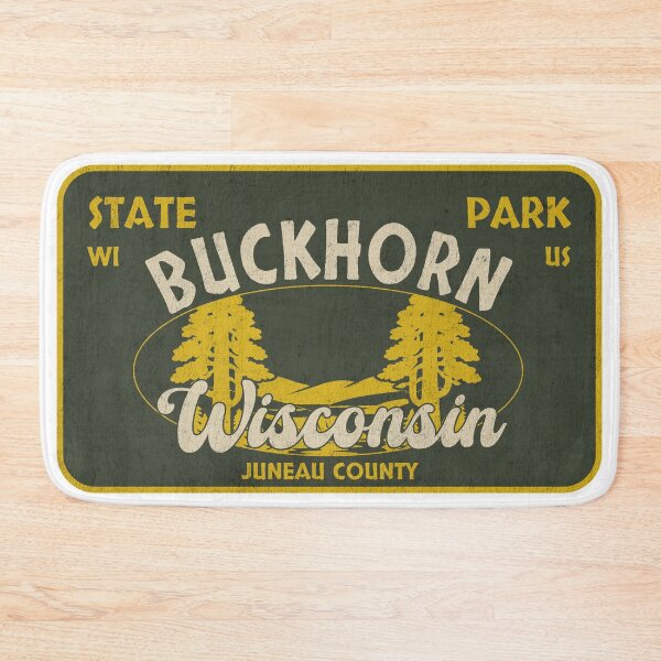Item preview, Buckhorn State Park, Juneau County, Wisconsin, badge design designed and sold by Wanderful-roads.